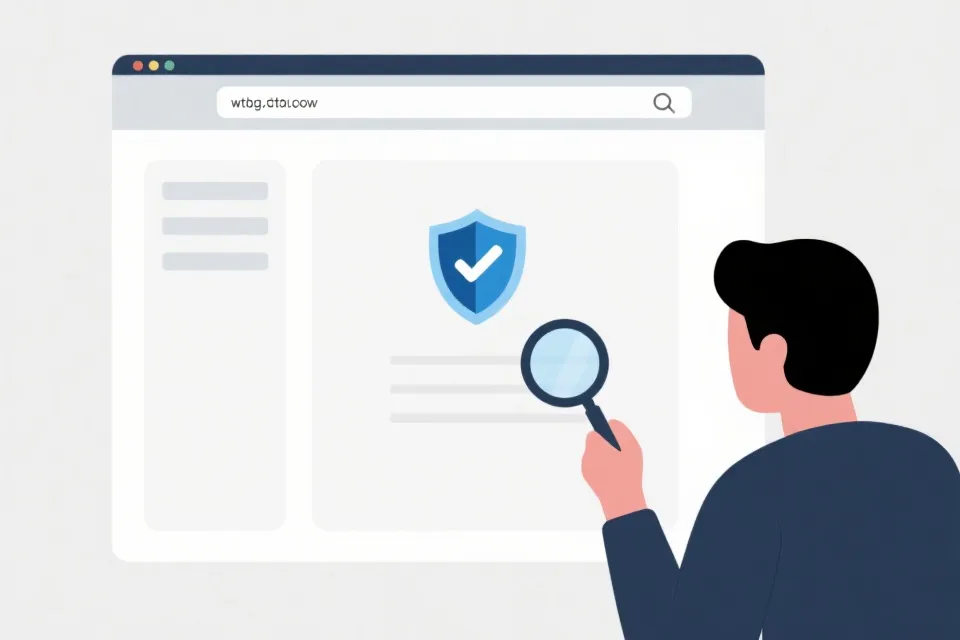 核验域名与证书的示意图